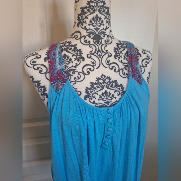 Joe fresh blue tank top size Large - Picture 3 of 6
